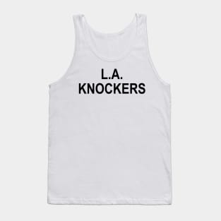 L.A. Knockers Black Tank Top